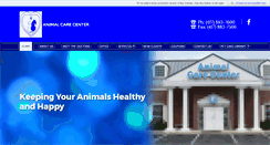 Desktop Screenshot of animalcarecenterspringfield.com
